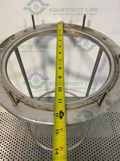 Used Aluminum Frame for Applikon 15 Liter Glass Bioreactor
