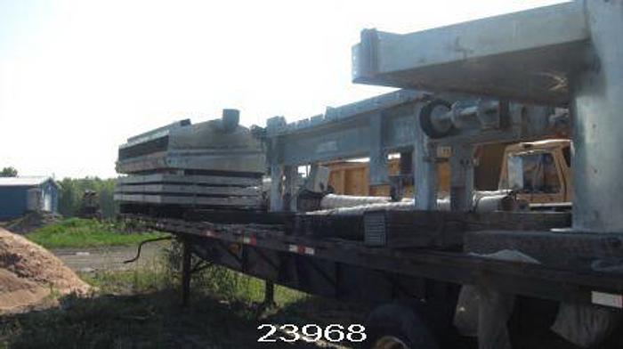 Used Andritz Dupps 3620C Dewatering Screw Press And 3.O Meter Gravity Table #23968