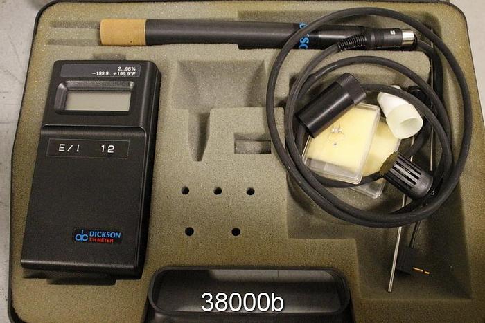 Used The Dickson Company T/H Digital Temperature Humidity Indicator #38000