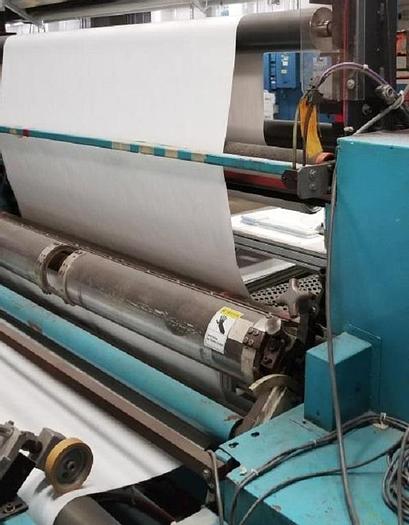 Used 64" WIDE DUSENBERY 815 DUPLEX SLITTER REWINDER CANTILEVERED