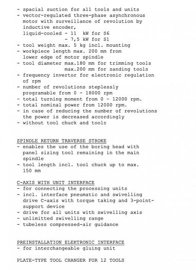 Used Homag BAZ211 Venture 20 CNC