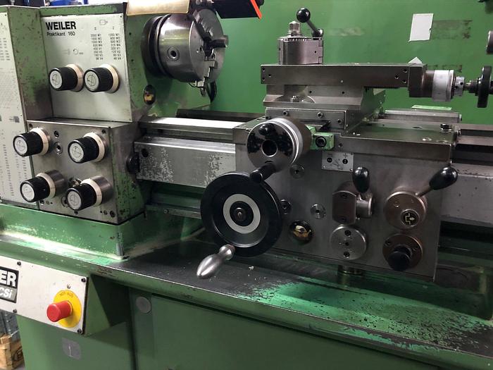 Gebraucht 1989 Leit & Zugspindel Drehmaschine WEILER Praktikant 160B