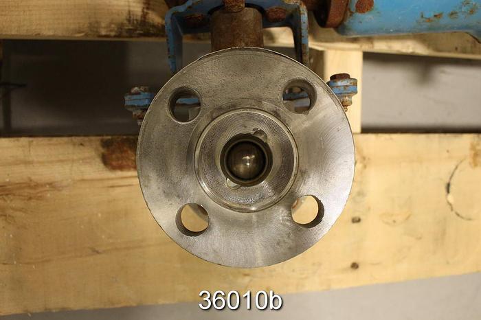 Used Neles Jamesbury 1 5150313600MTFC 1"Ball Control Valve #36010