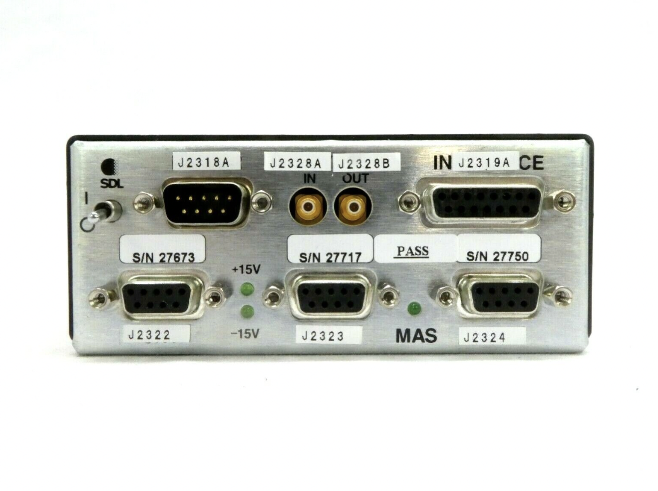 Used Queensgate NS2300/A 3-Channel Position Sensor Unit SDL Nikon 4S587-005 NSR-S307E