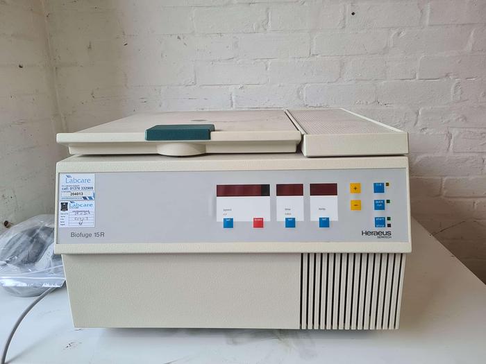 Used Hereaus Sepatech Biofuge 15R Refrigerated Centrifuge