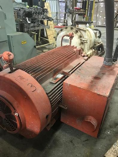 Used 300 HP GENERAL ELECTRIC MOTOR 1190 RPM