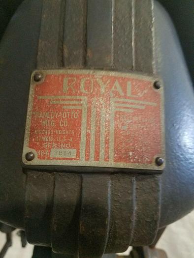 Used Royal Drill Press 1/2 HP Floor Model with Adjustable Table Heavy Duty Drilling