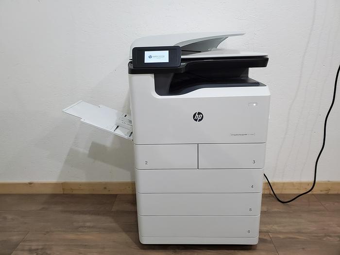 Used HP PageWide P77740 Full Color Inkjet Printer. Only 182K Meter!