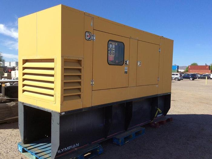 Used 2002 Caterpillar 125kW Standby Generator Low hours