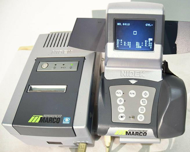 Used Nidek Marco ARK-30 Type R Autorefractor Keratometer with Printer/Charger