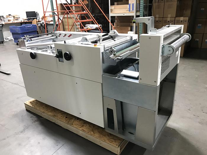 Used 2015 - Hunkeler WM6-even 7196 Web Merger & Hunkeler LC6 7188 Loop Control, 150 m/min (REMANUFACTURED)