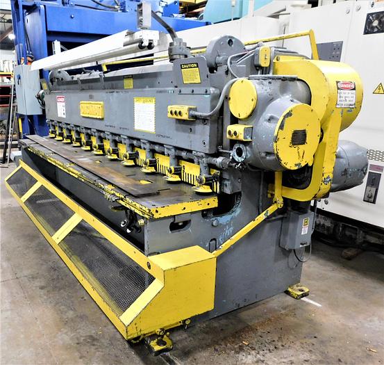 Used Cincinnati 10' x 10ga Mechanical Shear 1010