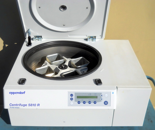 Refurbished Eppendorf 5810R Refrigerated Benchtop Centrifuge with A-4-81 Rotor