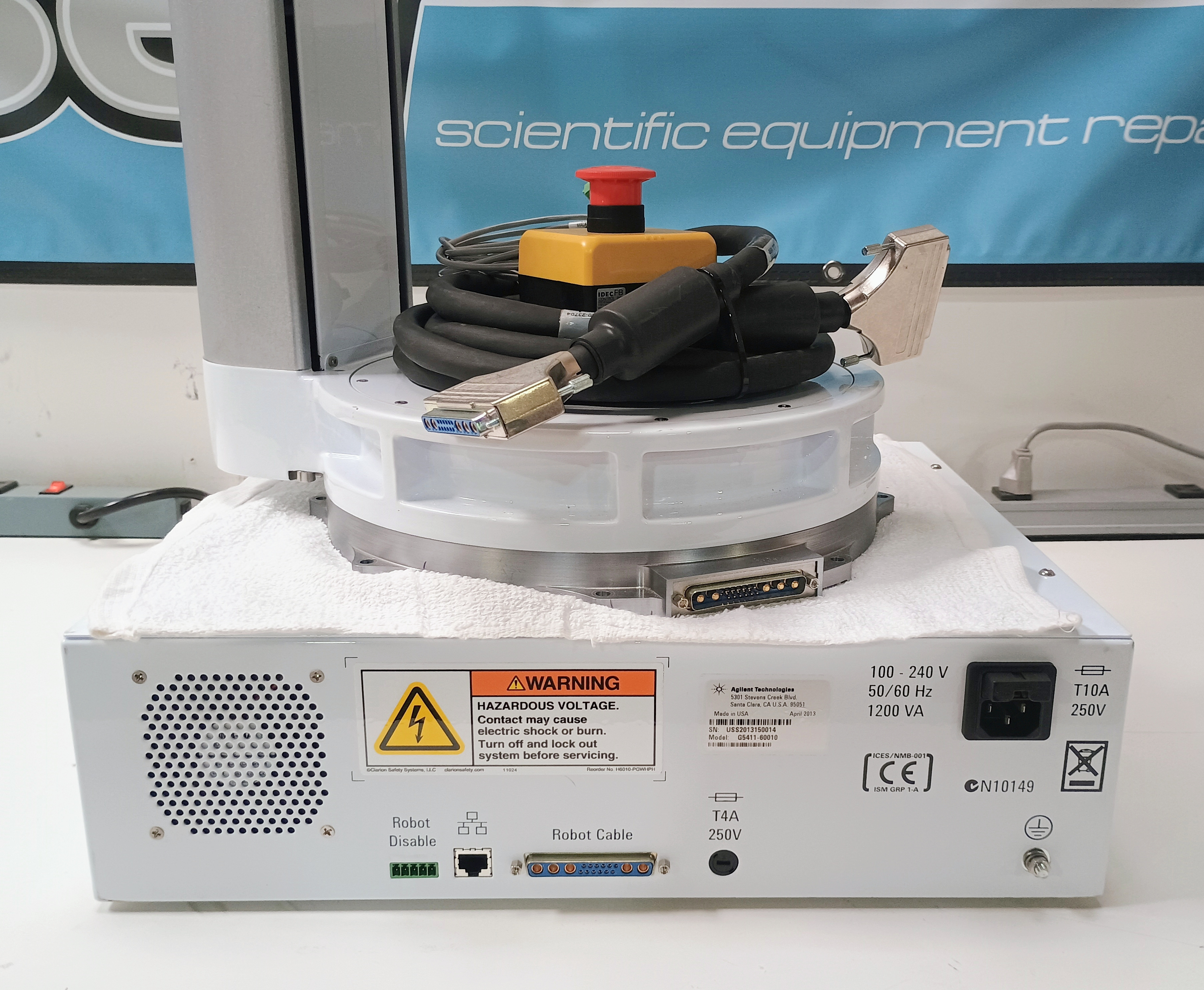 Refurbished Agilent DDR Direct Drive Microplate Robot Arm with Power Supply Controller