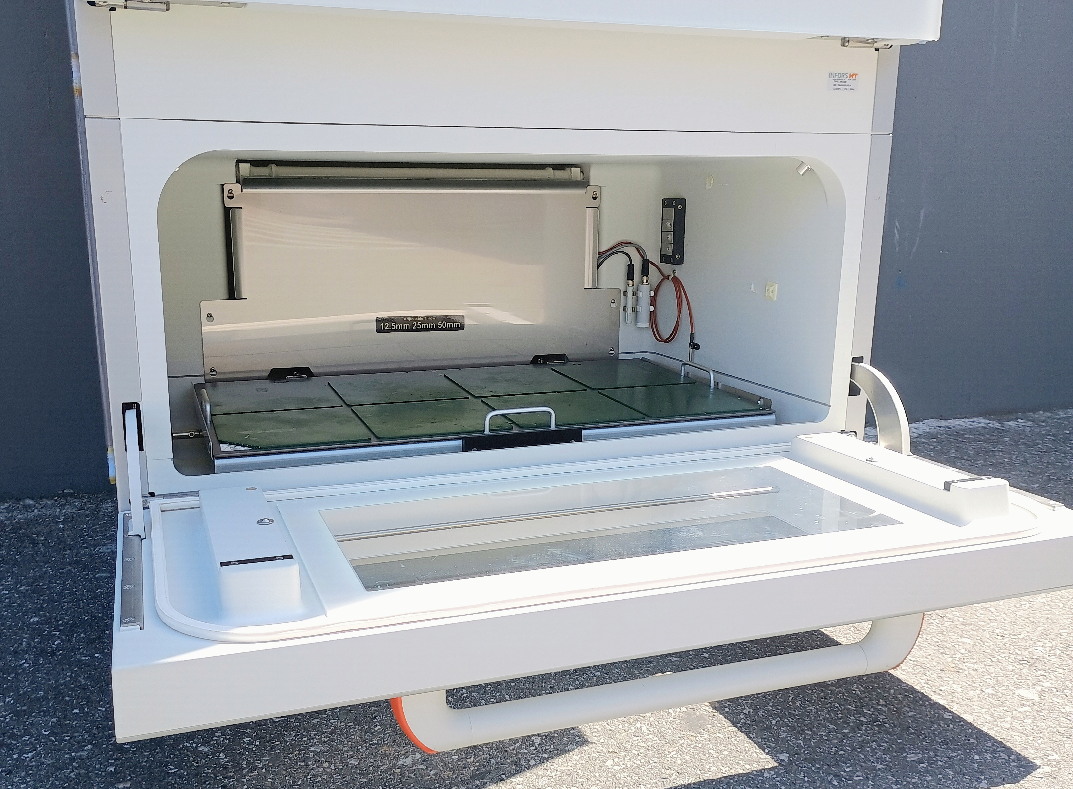 Refurbished Infors HT Multitron HT4 Incubator Shaker Triple Stack with CO2/Humidity & Adjustable Throw