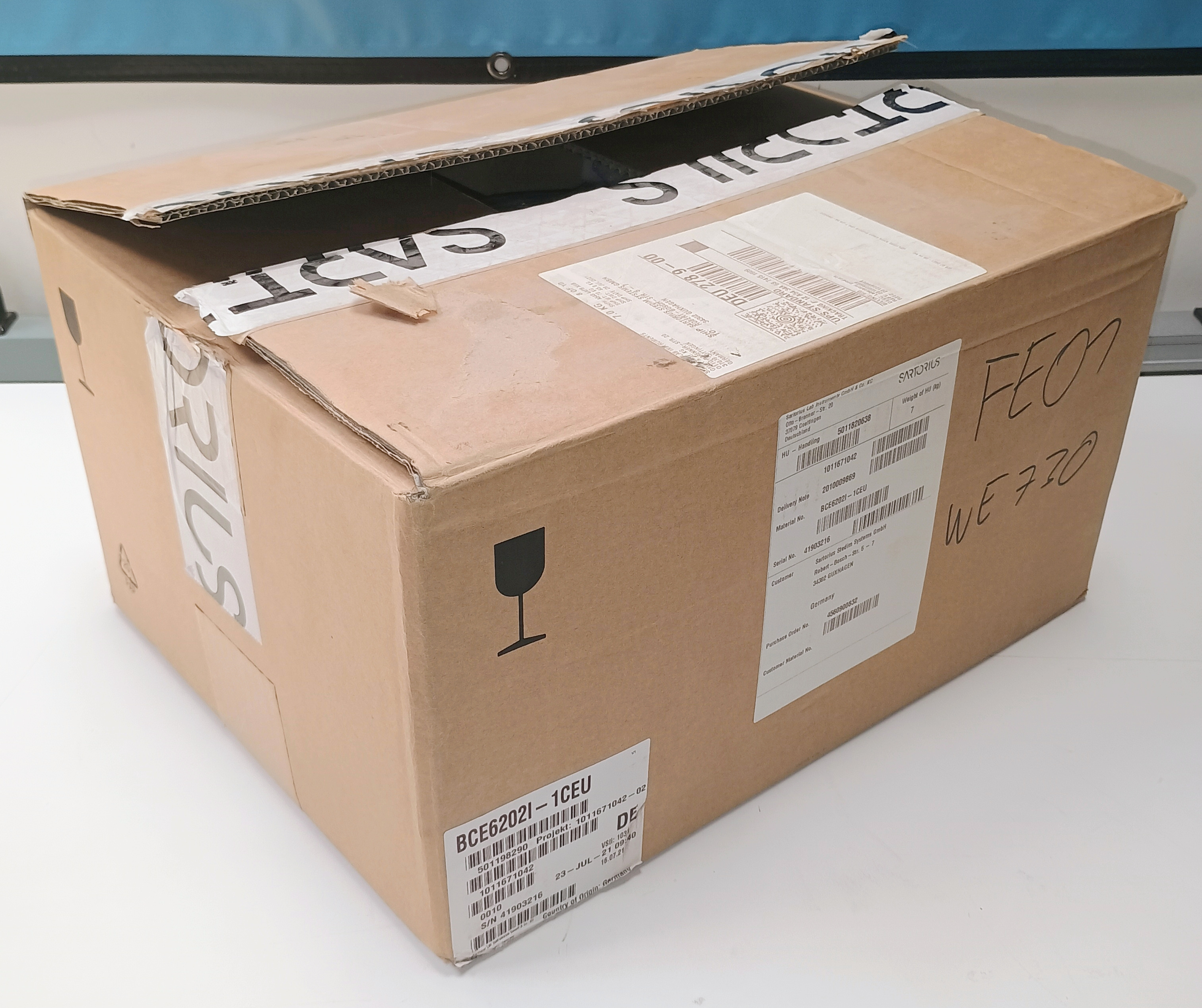 Sartorius Entris II BCE6202I-1CEU Precision Balance