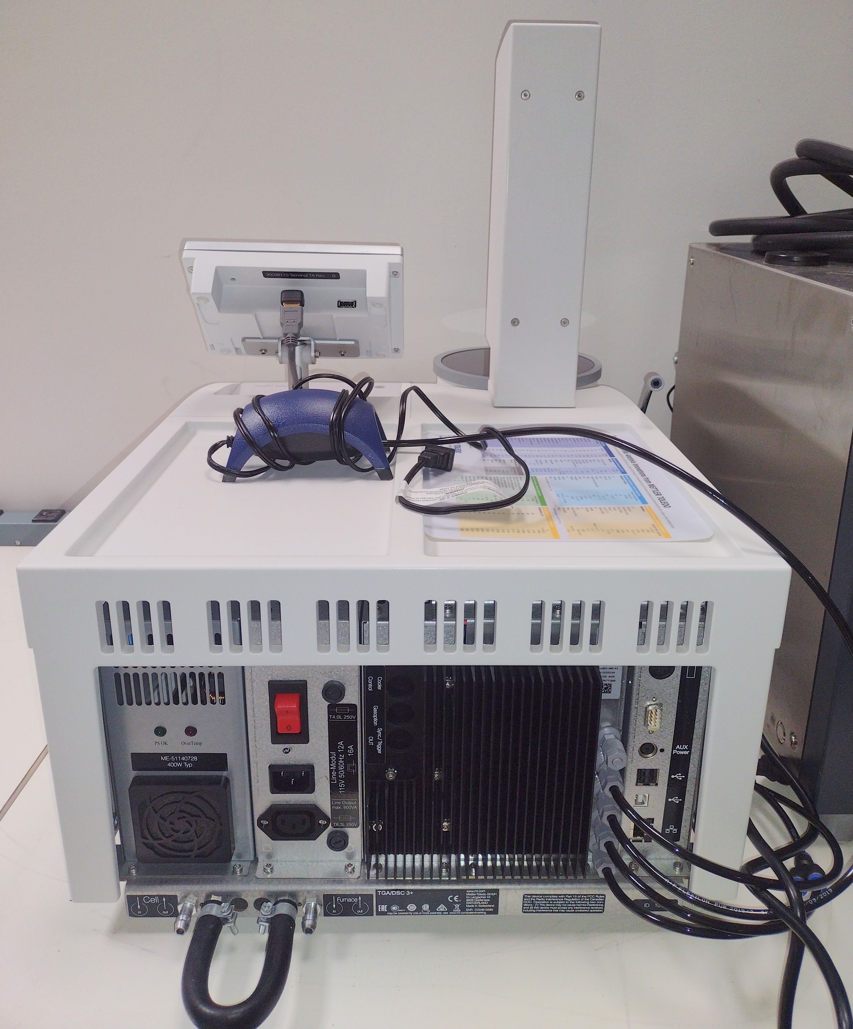 Used Mettler Toledo TGA/DSC 3+ STARe Thermal Analysis System