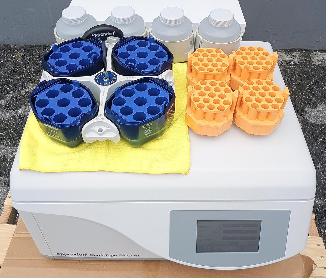 Refurbished Eppendorf 5910Ri Refrigerated Benchtop Centrifuge w/ S-4xUniversal Rotor