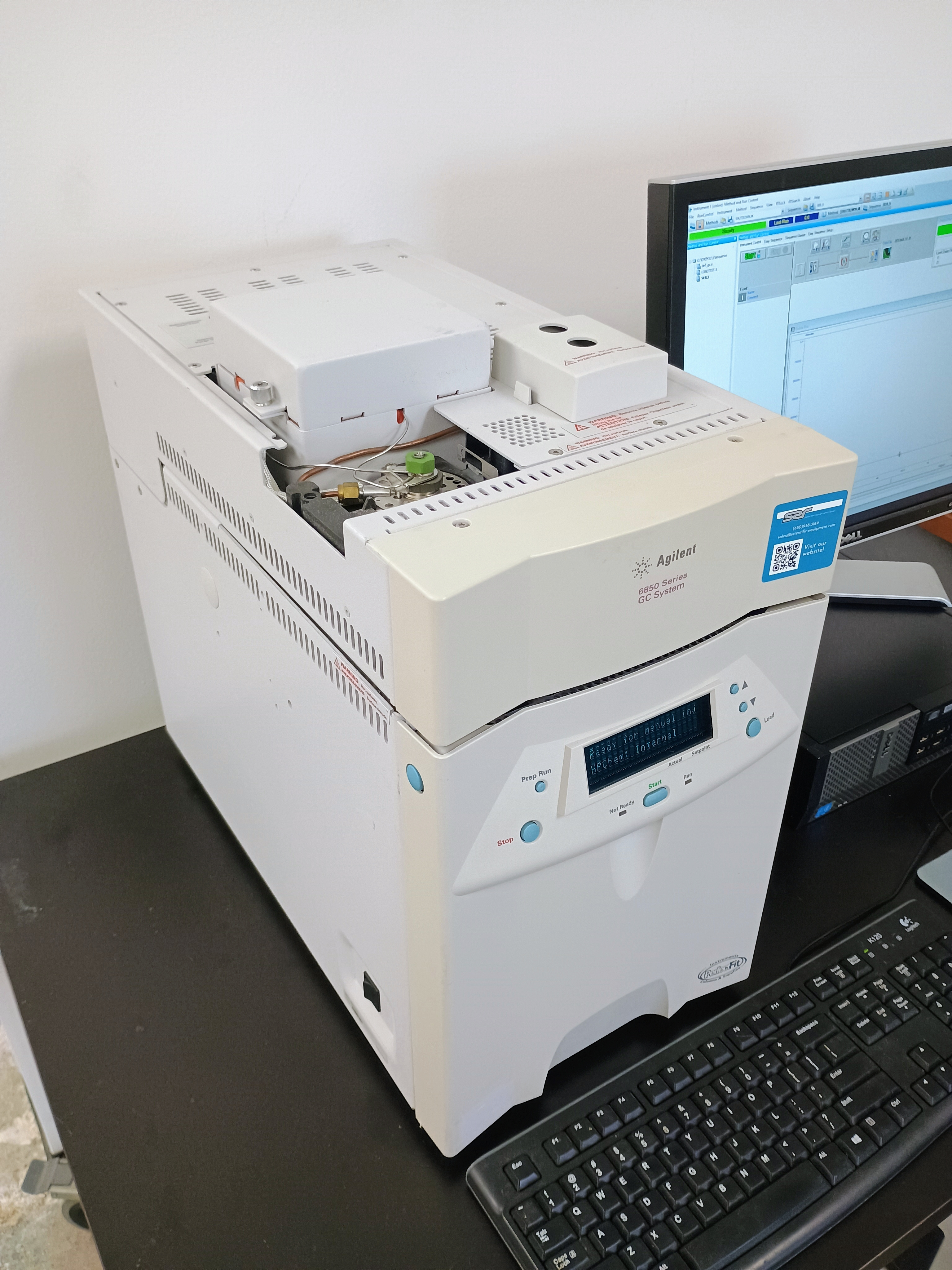 Used 6850A GC Gas Chromatograph