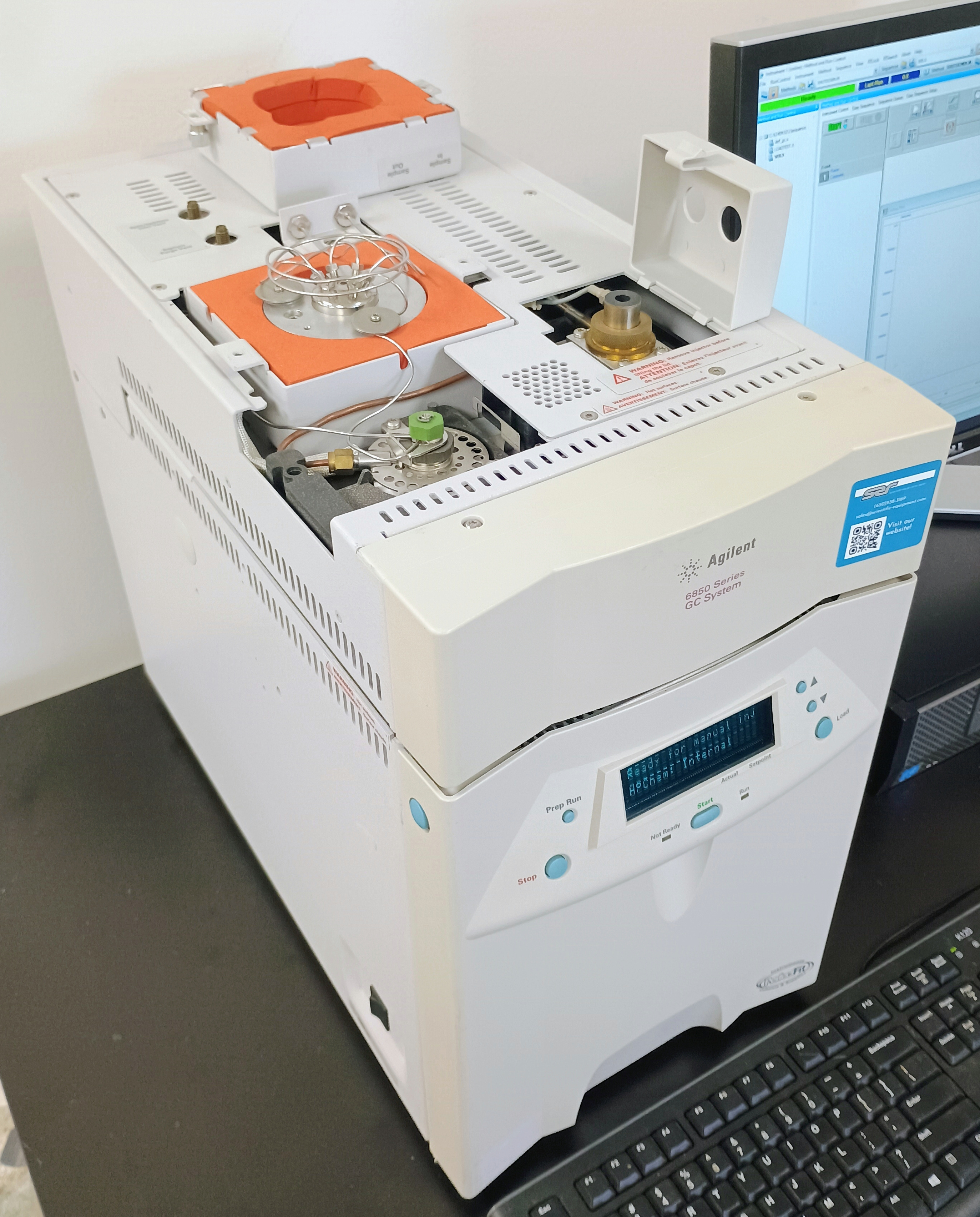 Used 6850A GC Gas Chromatograph