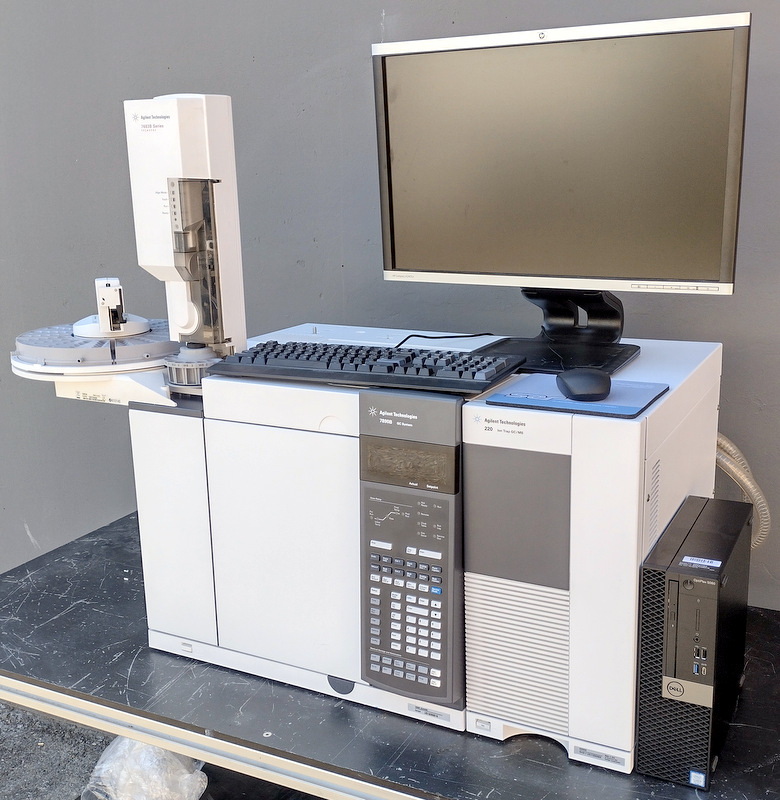 Refurbished Agilent 7890B GC Gas Chromatograph with 220 Ion Trap GC/MS