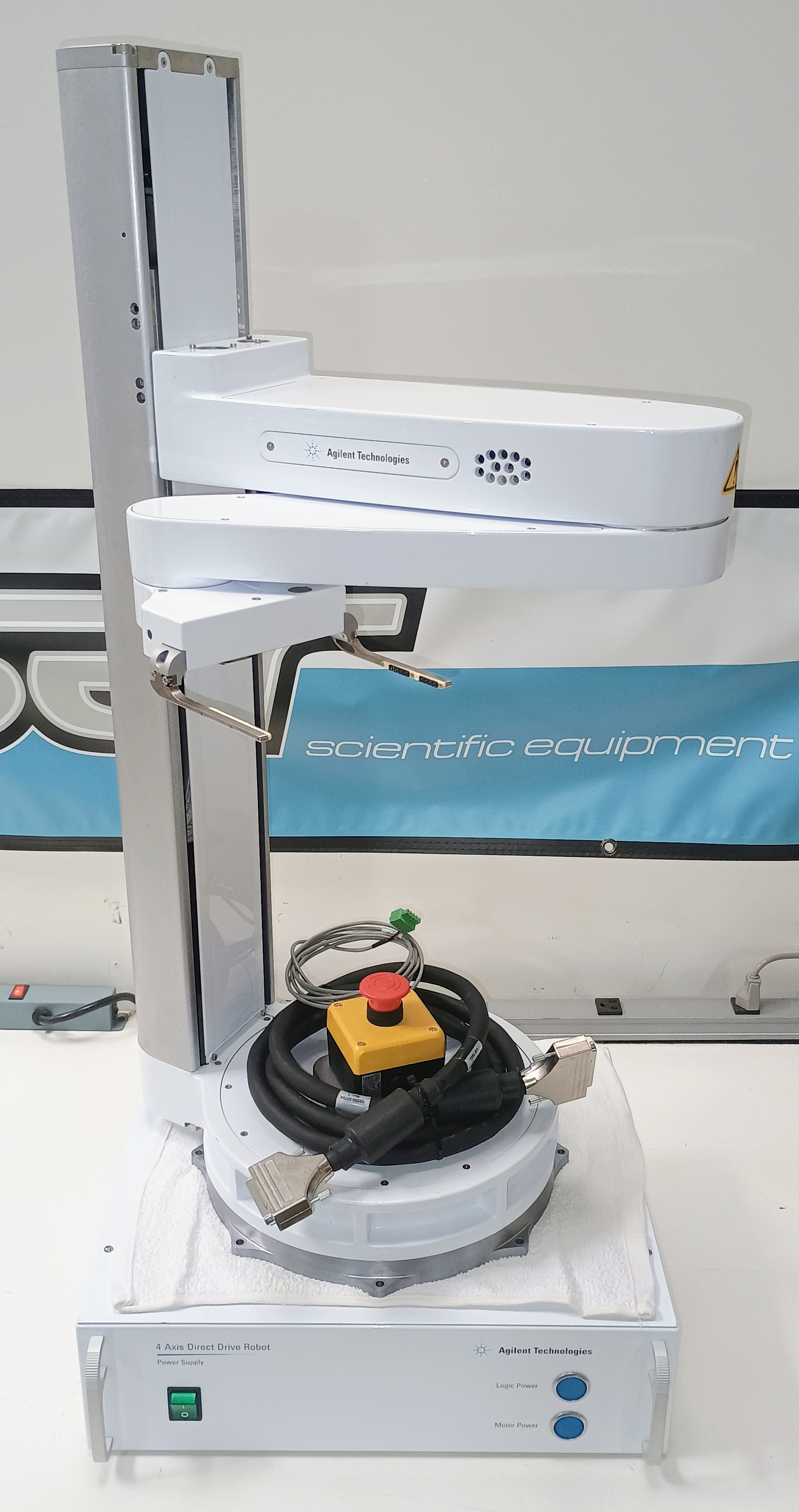 Refurbished Agilent DDR Direct Drive Microplate Robot Arm with Power Supply Controller