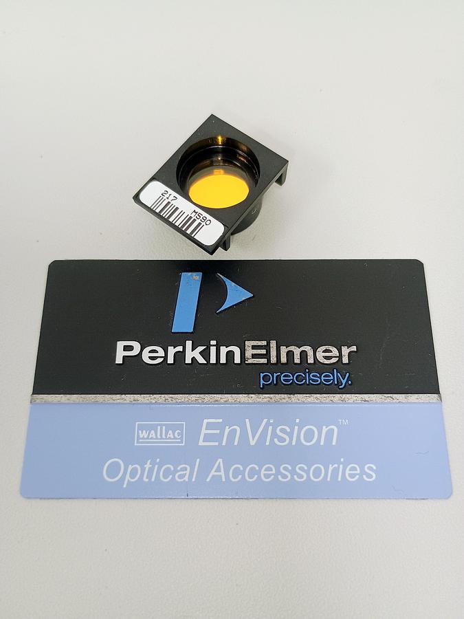 Used Perkin Elmer / Revvity EnVision Rhodamine 590/20 Emission Filter #5100-5330