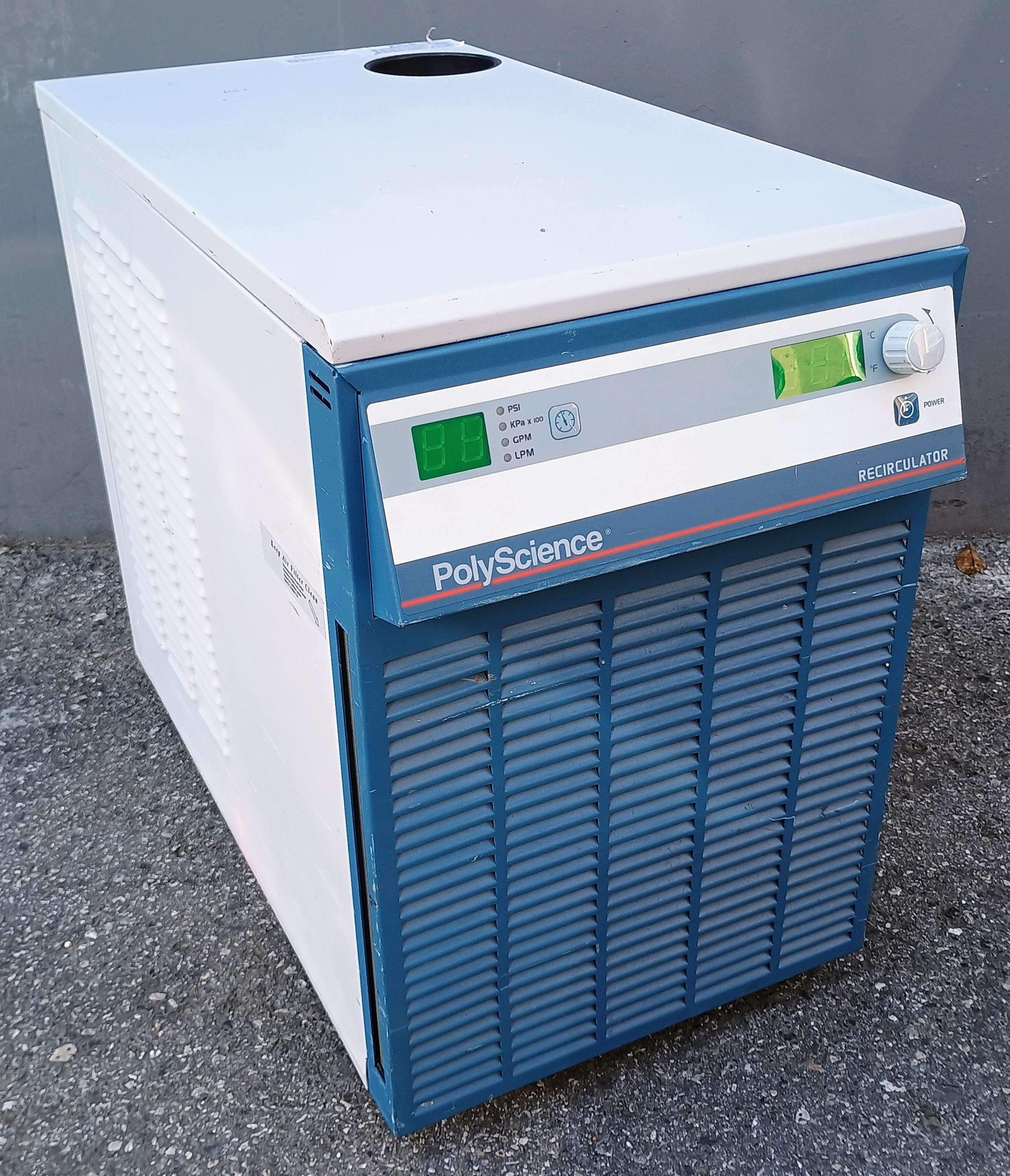 Refurbished Polyscience 6350TB1SP30E Refrigerated Recirculating Chiller 240 Volt