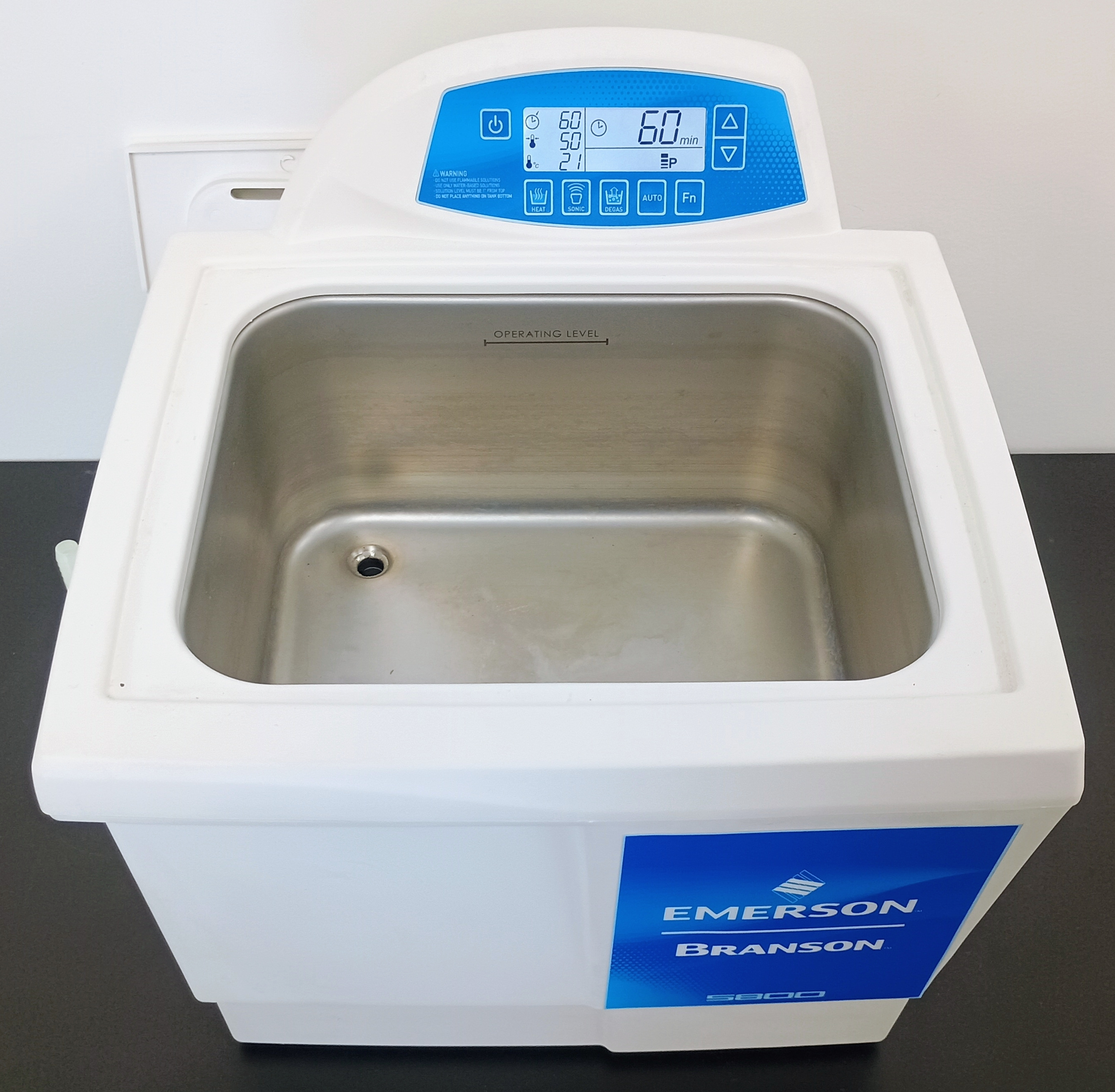 Used Branson CPX5800H Digital Heated Ultrasonic Cleaner