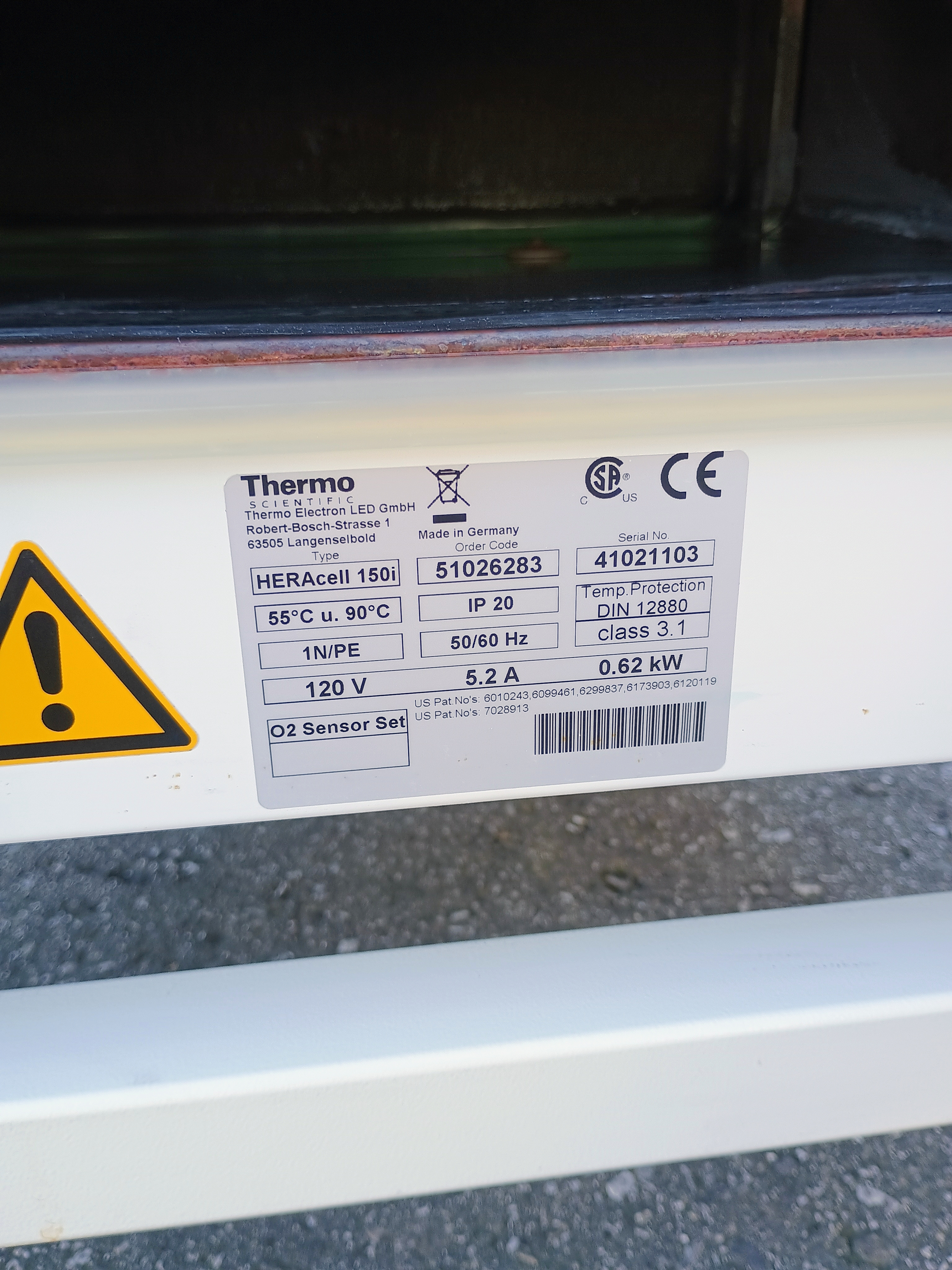 Refurbished Thermo HERAcell 150i Air-Jacketed CO2 Incubator