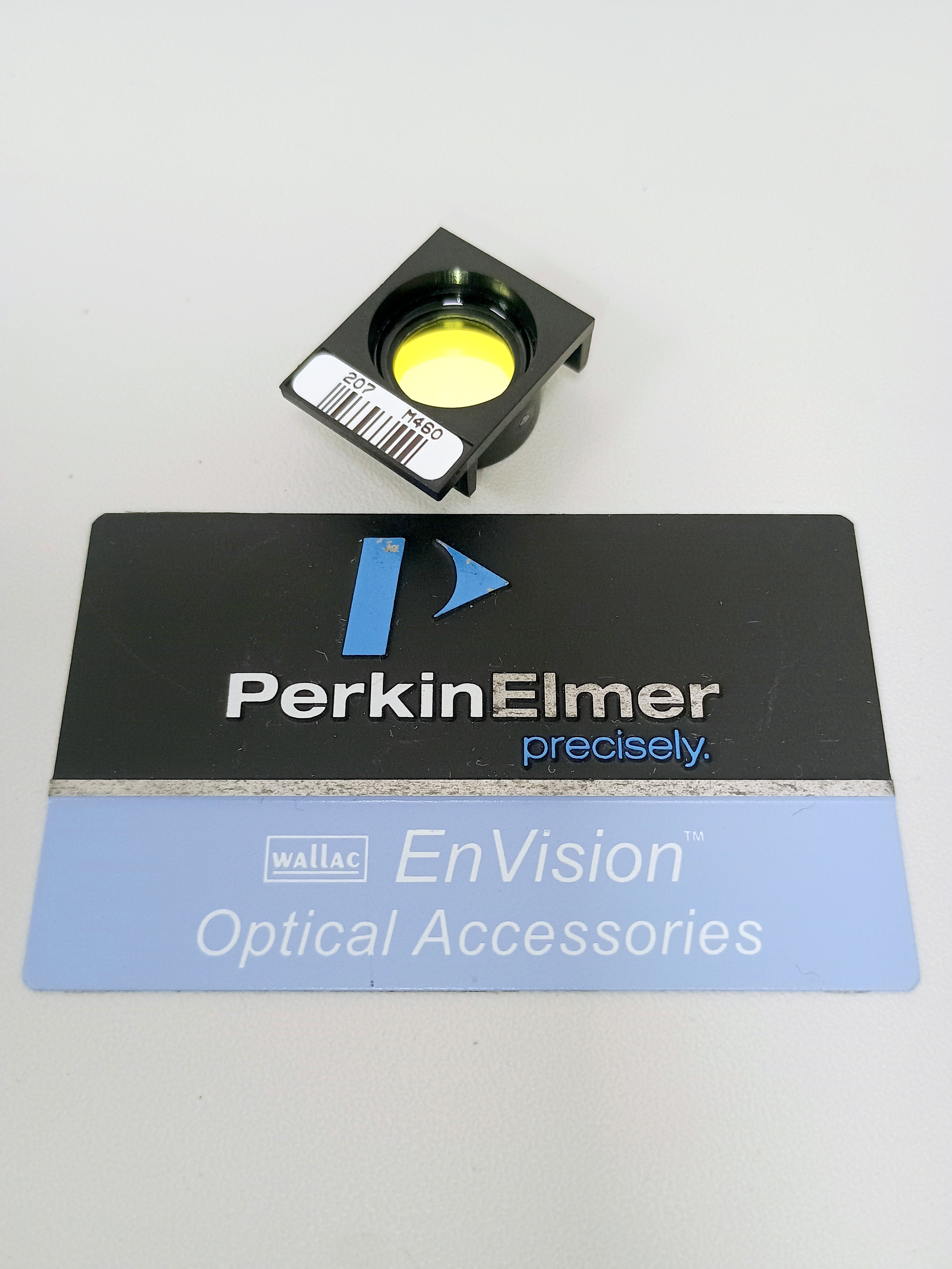 Used Perkin Elmer / Revvity EnVision Umbelliferone 460/25 Emission Filter #2100-5130