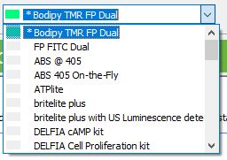 Used Perkin Elmer / Revvity Bodipy TMR FP Dual Filter Set #2100-8070