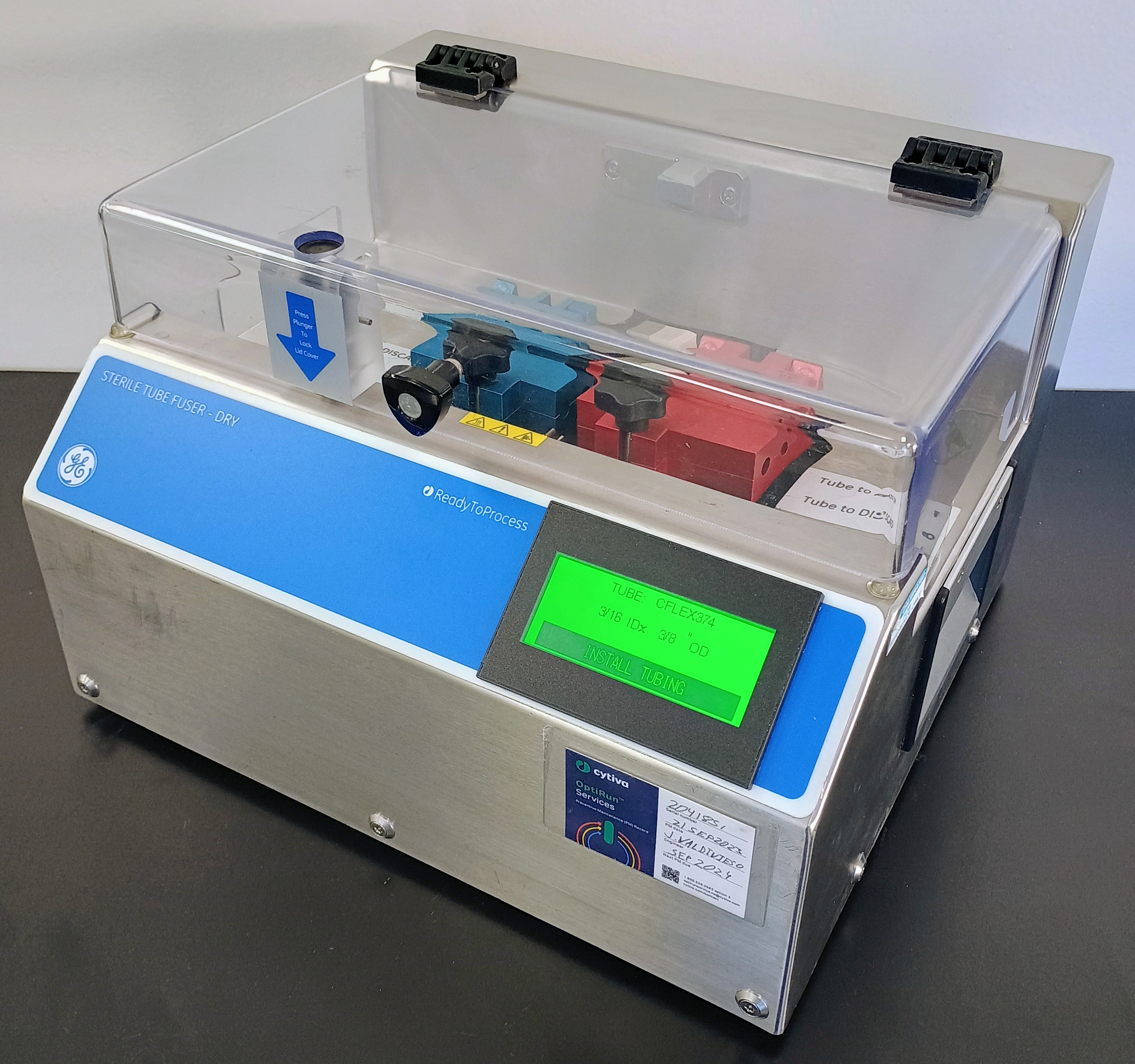 Used GE 28999602 Sterile Tube Fuser-Dry