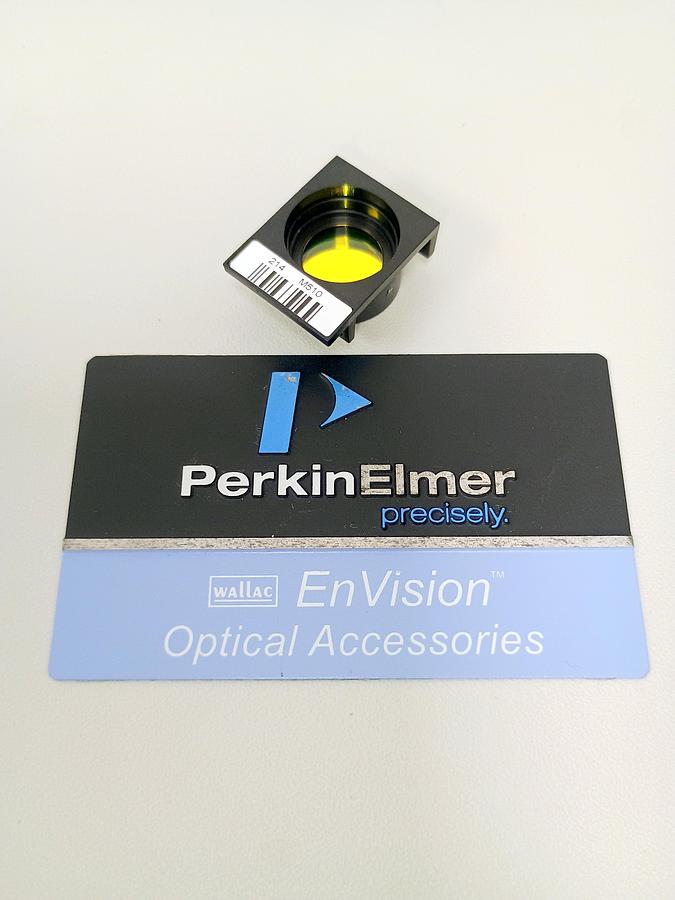 Used Perkin Elmer / Revvity EnVision Fura2 510/10 Emission Filter #2100-5320
