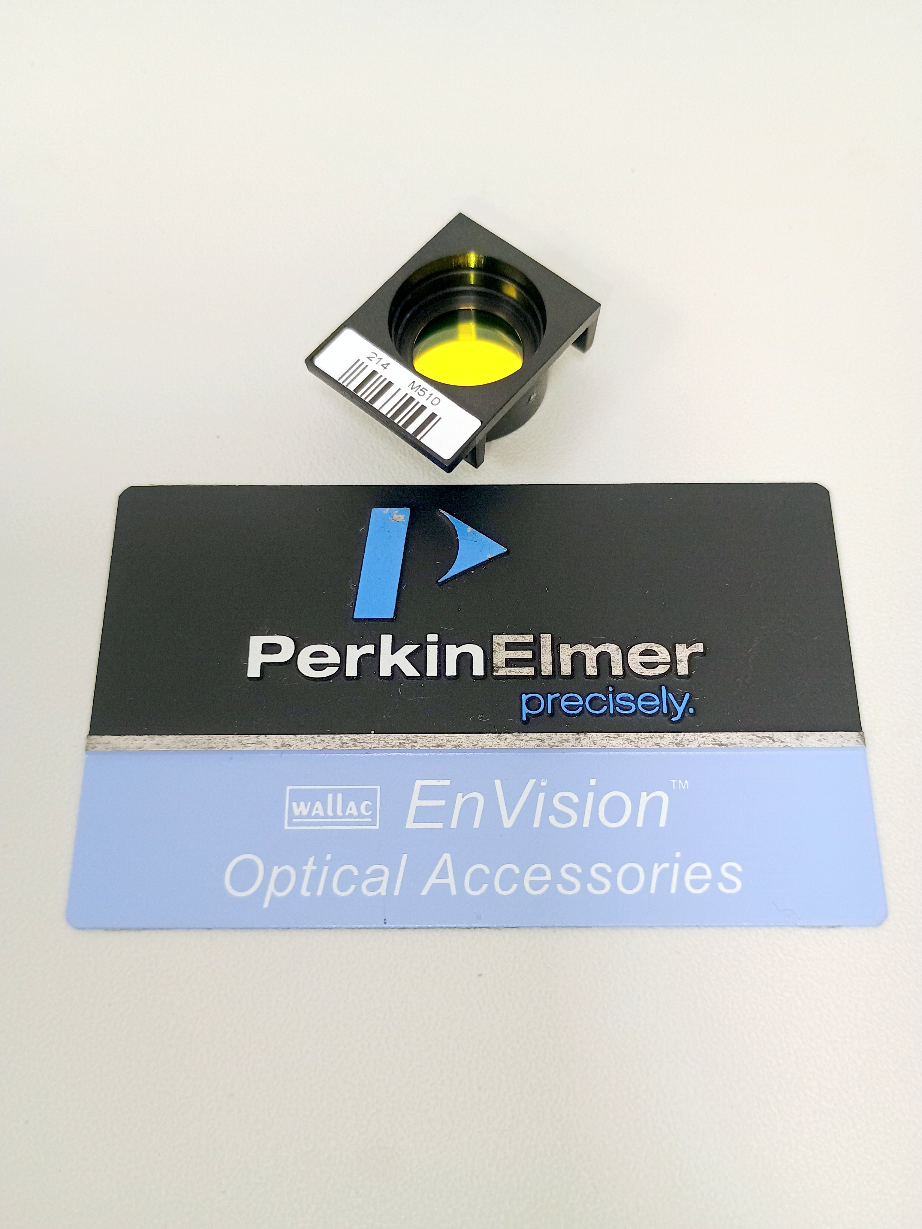 Used Perkin Elmer / Revvity EnVision Fura2 510/10 Emission Filter #2100-5320