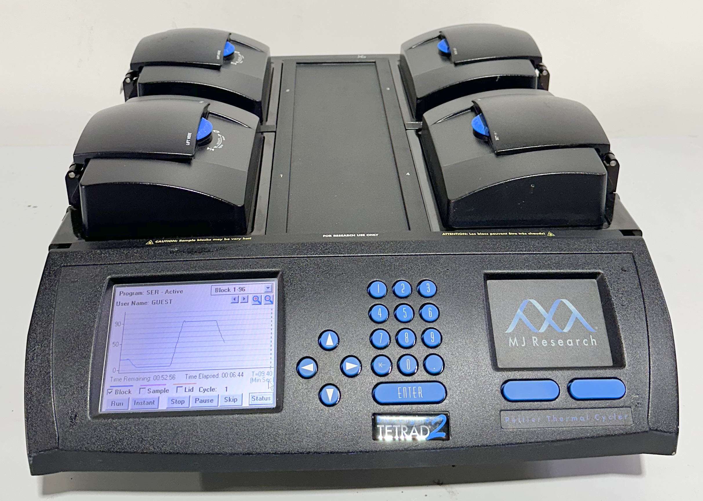 Refurbished MJ Research DNA Engine Tetrad2 PTC-240 Thermal Cycler