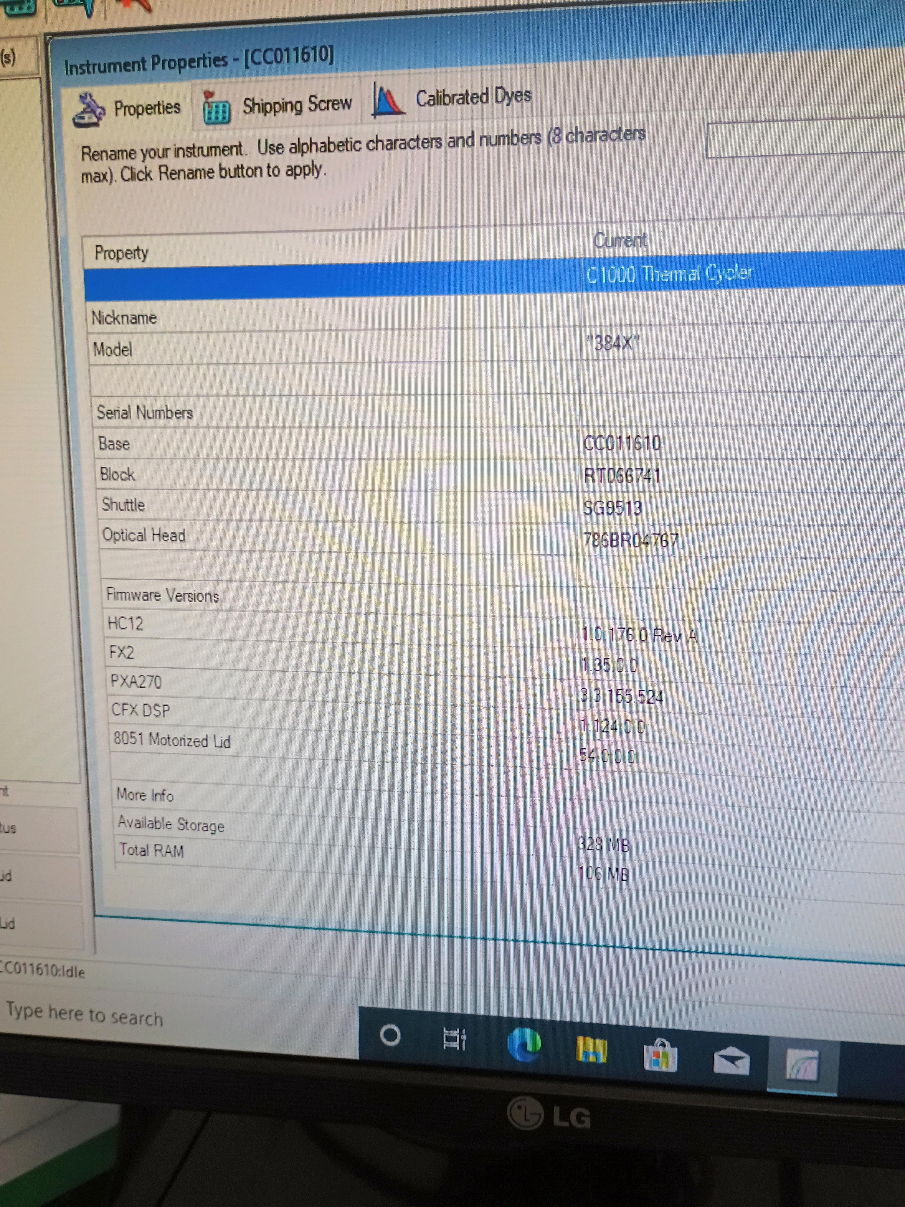 Refurbished Bio-Rad C1000 Thermal Cycler with CFX384 Real-Time PCR System
