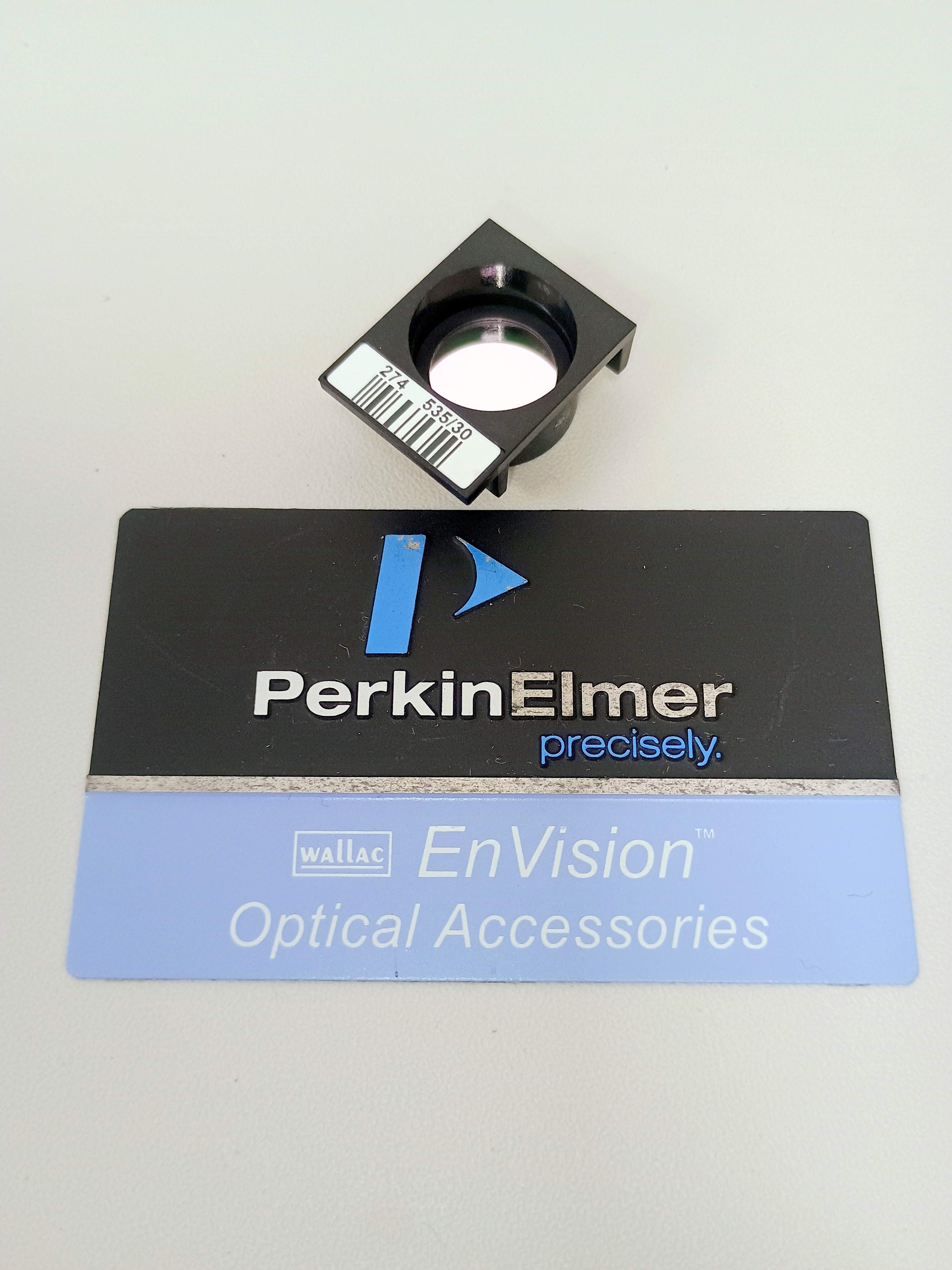 Used Perkin Elmer / Revvity EnVision YFP 530/35 Emission Filter #2100-5870