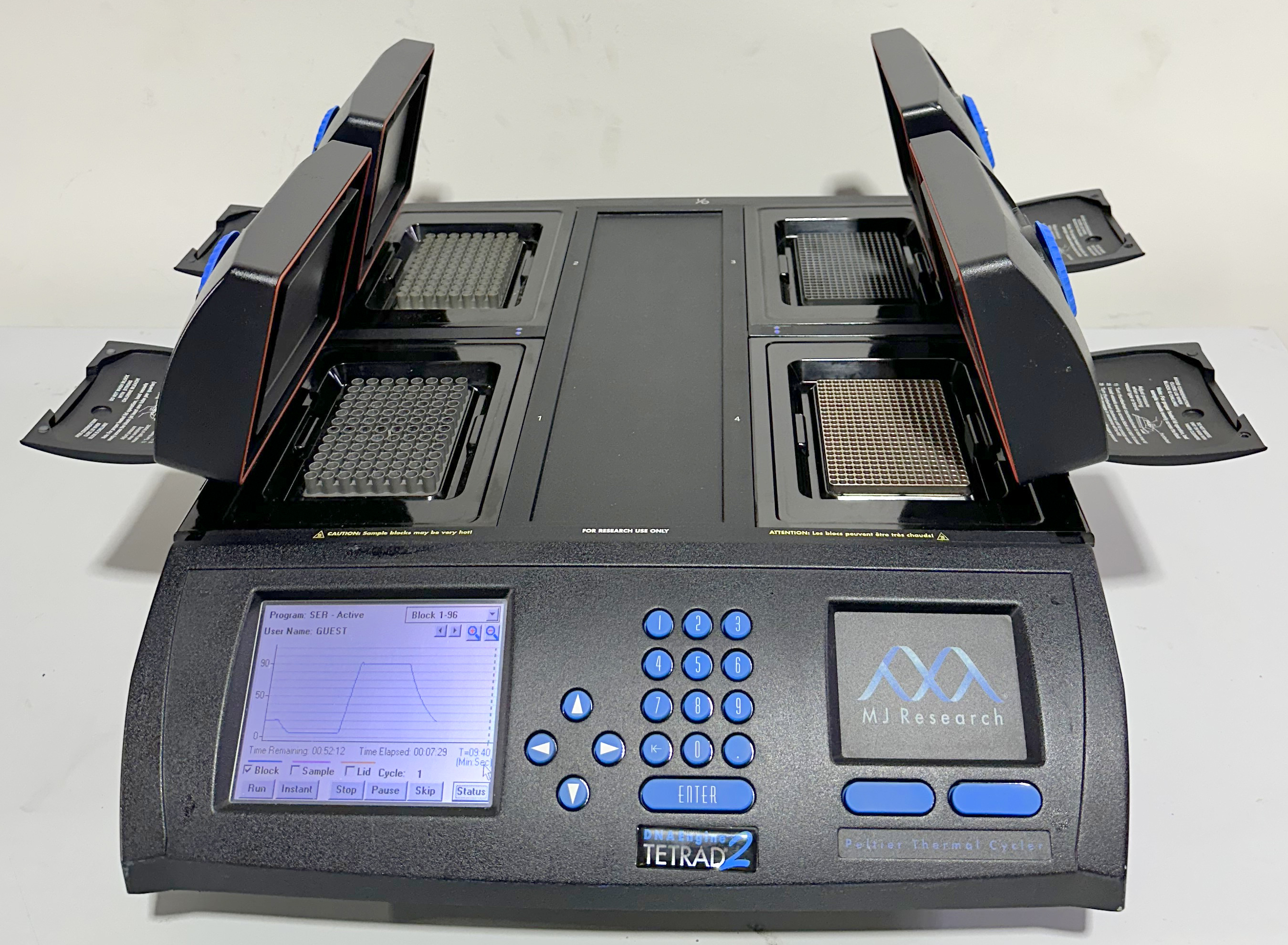 Refurbished MJ Research DNA Engine Tetrad2 PTC-240 Thermal Cycler