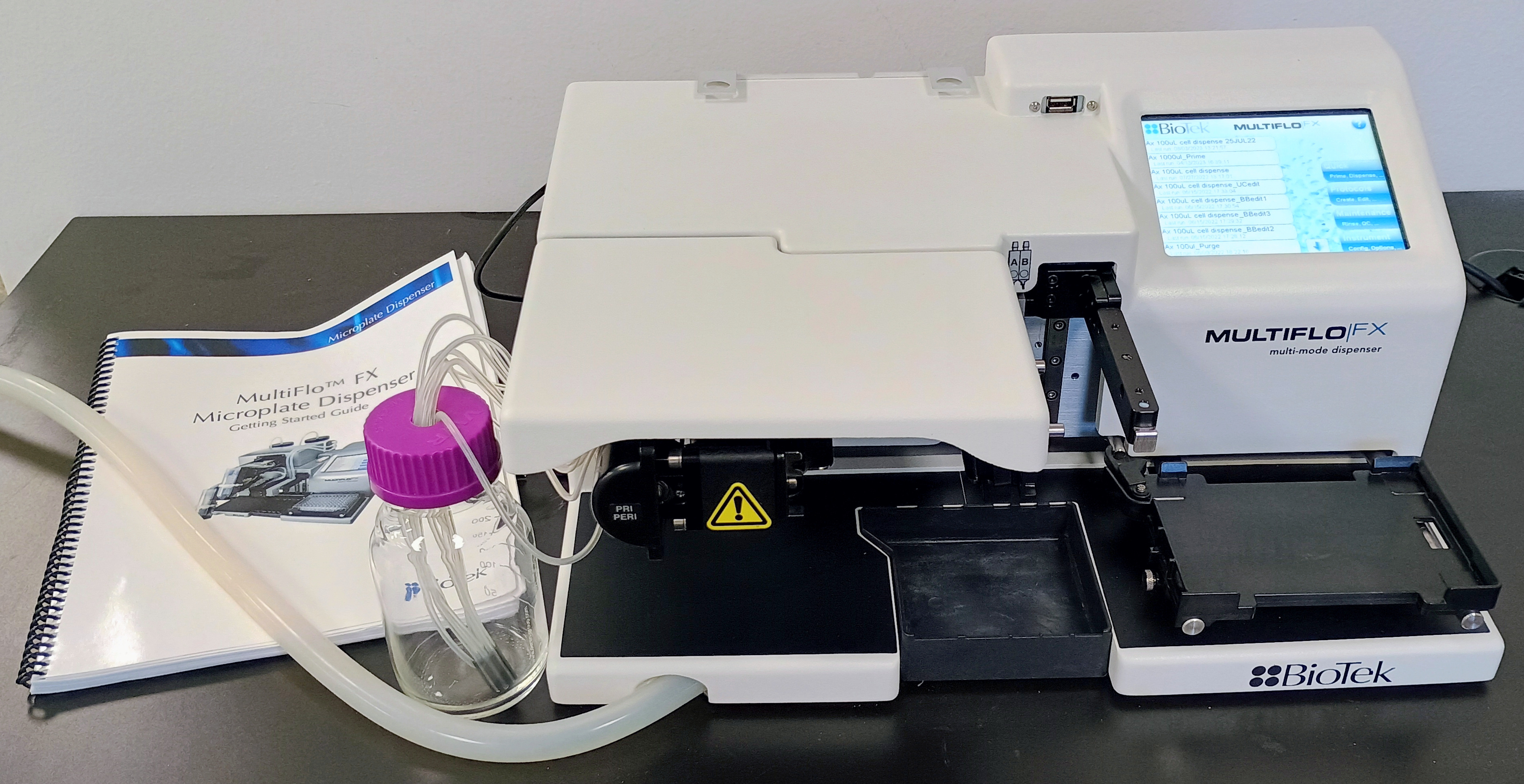 Used Agilent BioTek MultiFlo FX Microplate Reagent Dispenser
