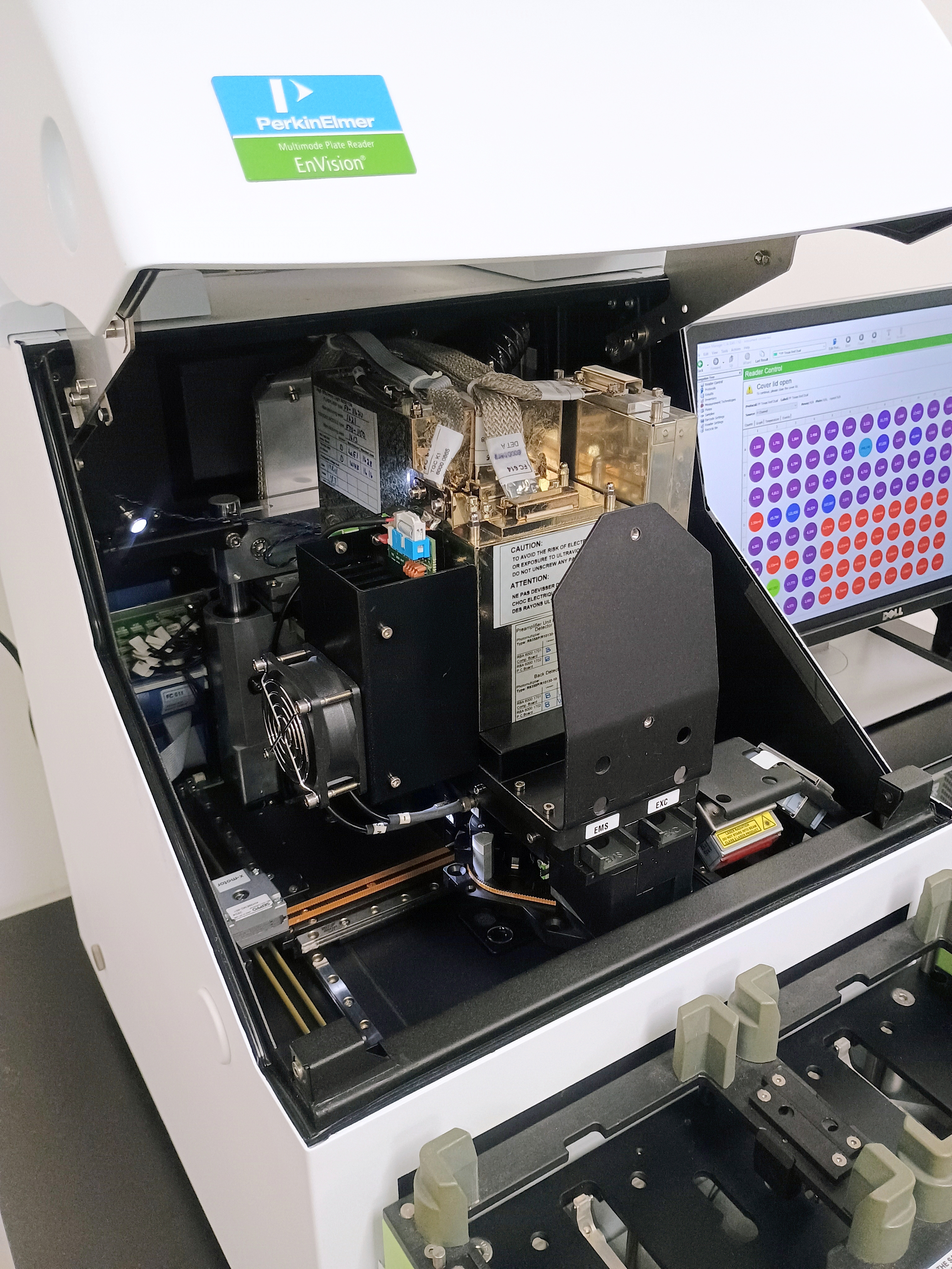 Refurbished Perkin Elmer / Revvity EnVision 2104 Multilabel Plate Reader w/ US Lumi