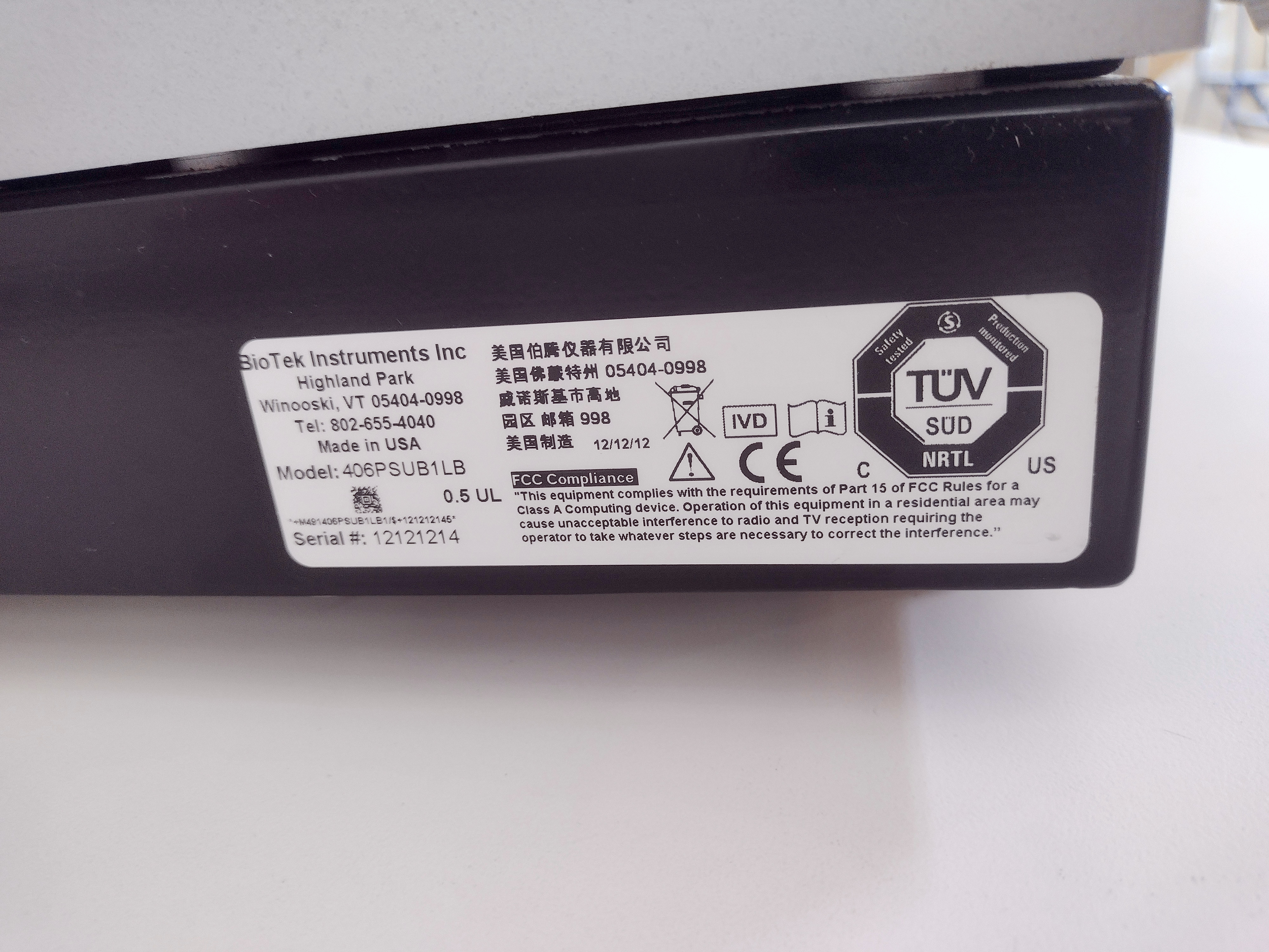 Refurbished BioTek EL406 Microplate Washer Dispenser