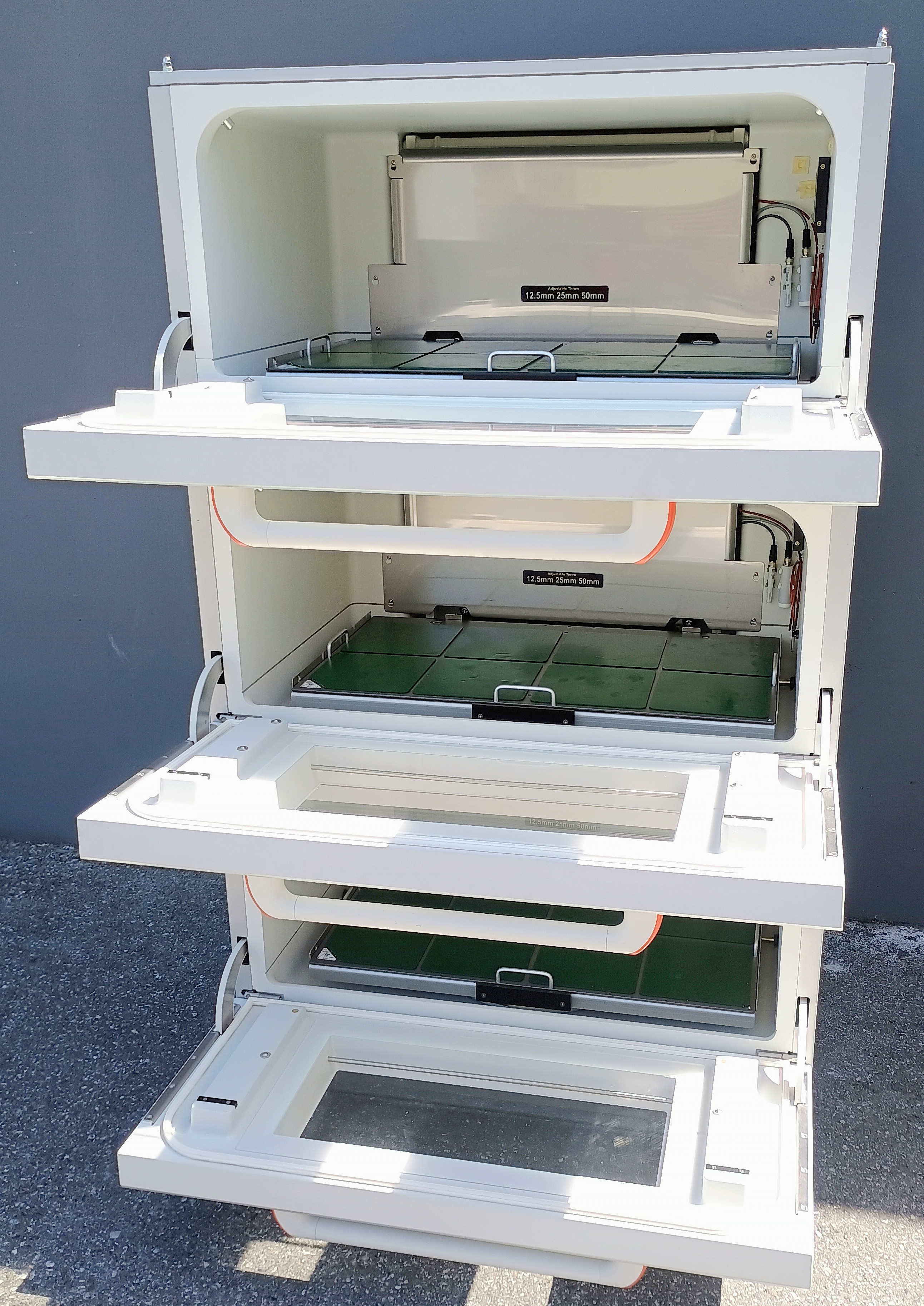 Refurbished Infors HT Multitron HT4 Incubator Shaker Triple Stack with CO2/Humidity & Adjustable Throw