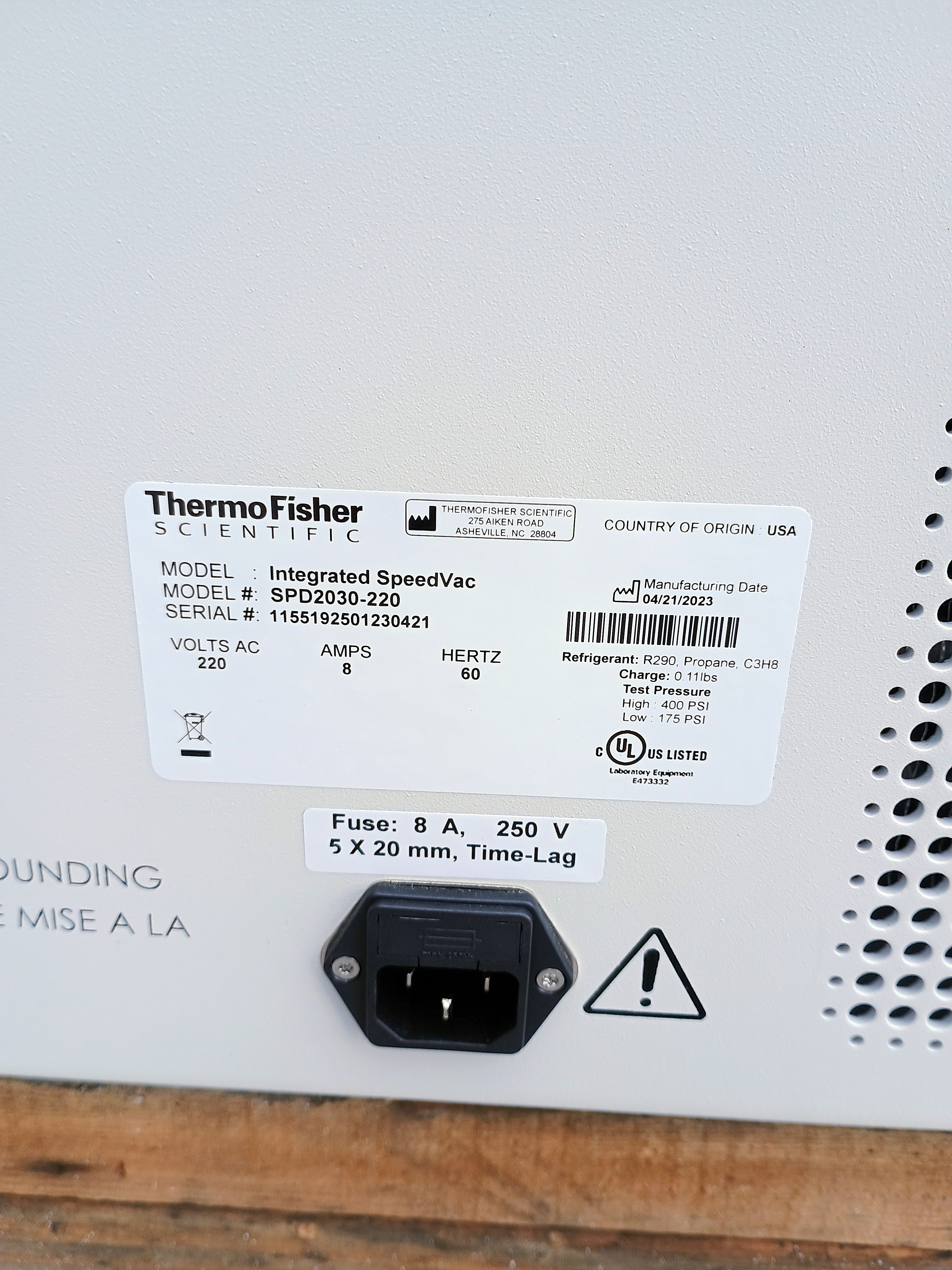 Refurbished Thermo Savant SPD2030 Integrated SpeedVac Concentrator System