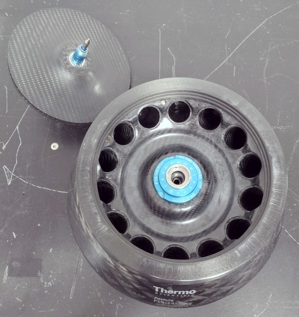 Refurbished Thermo Fiberlite F14-14x50cy Fixed Angle Rotor