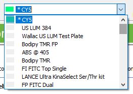 Used Perkin Elmer / Revvity CY5 Filter Set #2100-8370