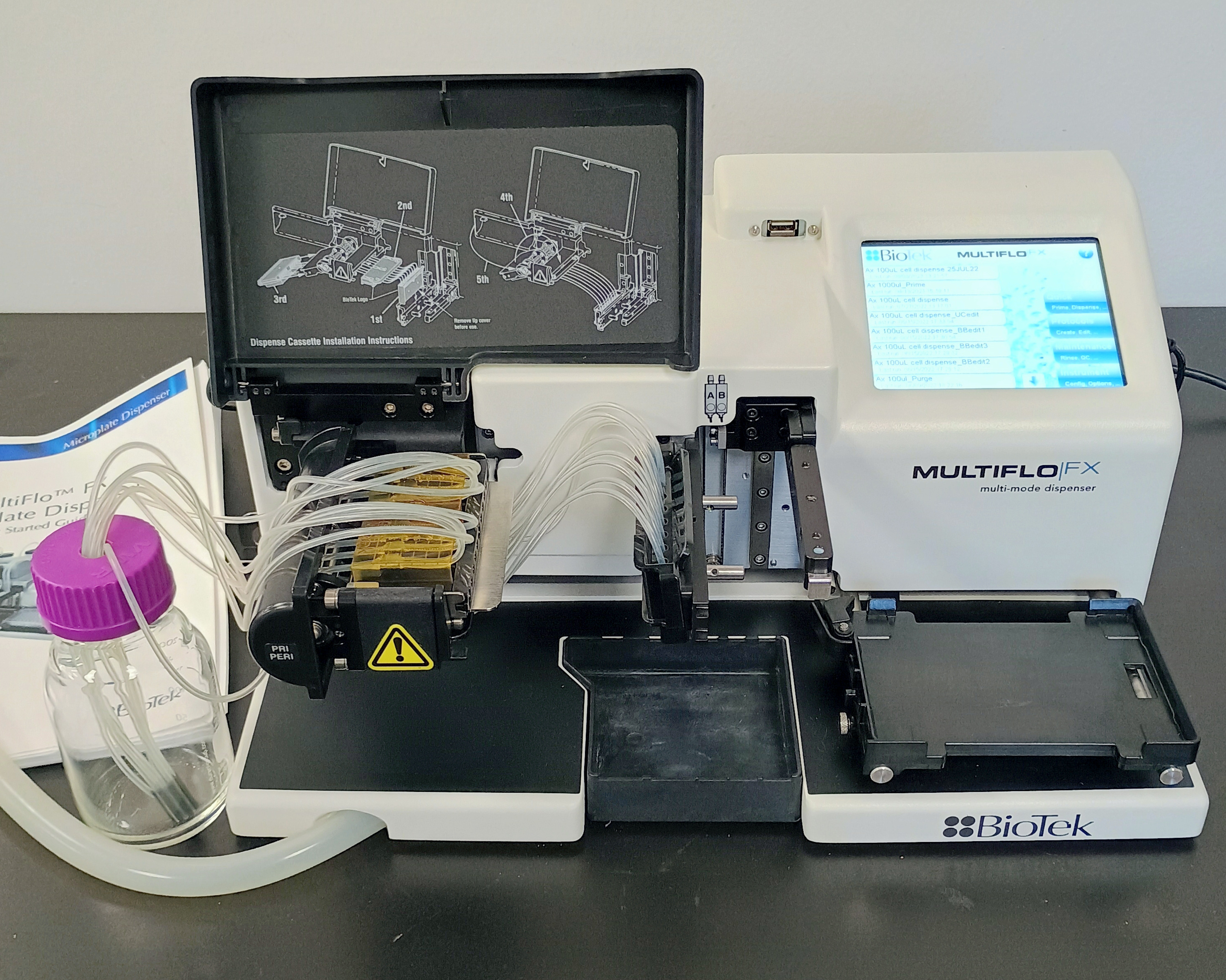 Used Agilent BioTek MultiFlo FX Microplate Reagent Dispenser