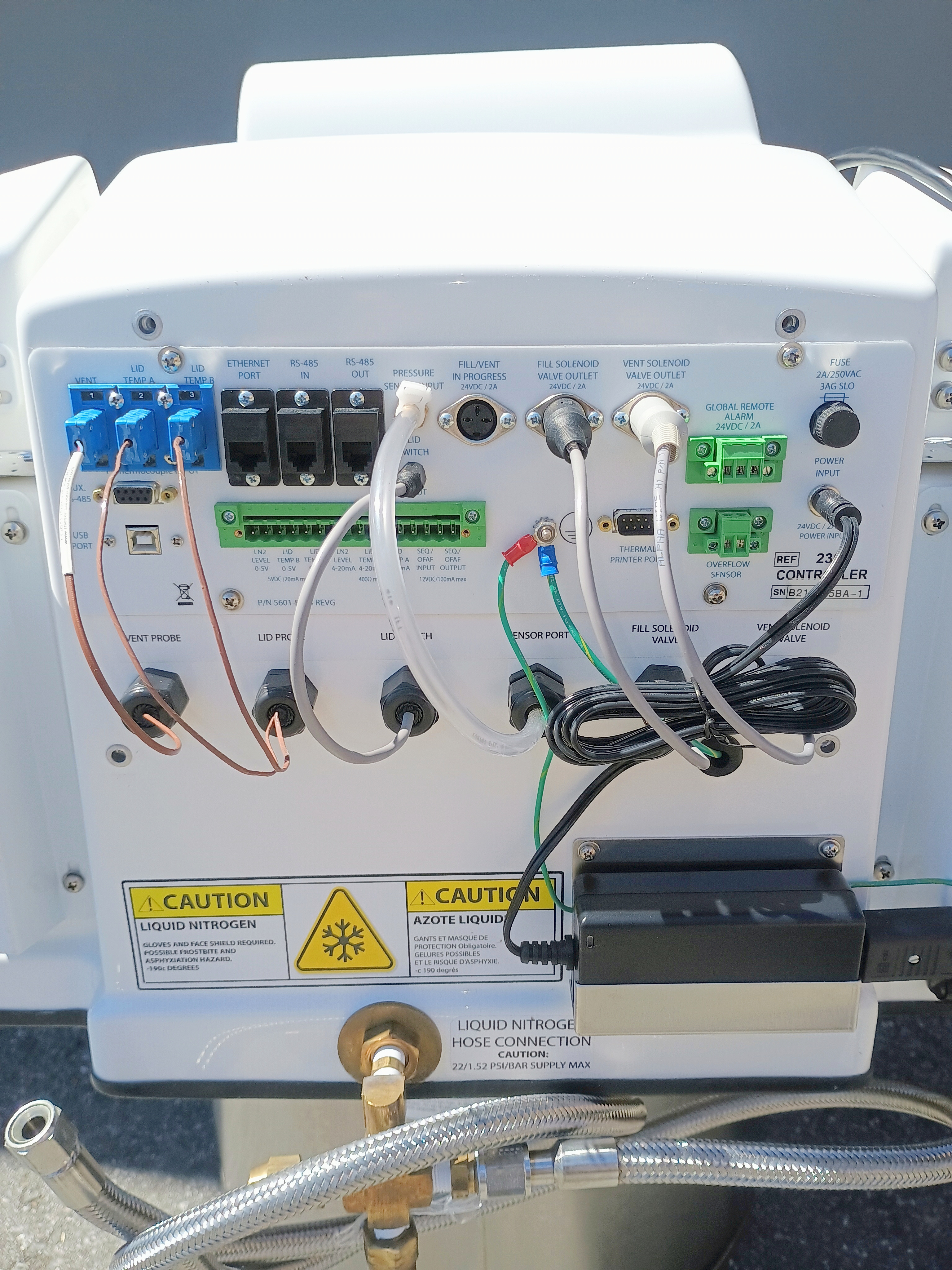 Refurbished Biolife Solutions Isothermal V-1500AB Series Cryogenic Nitrogen Storage System