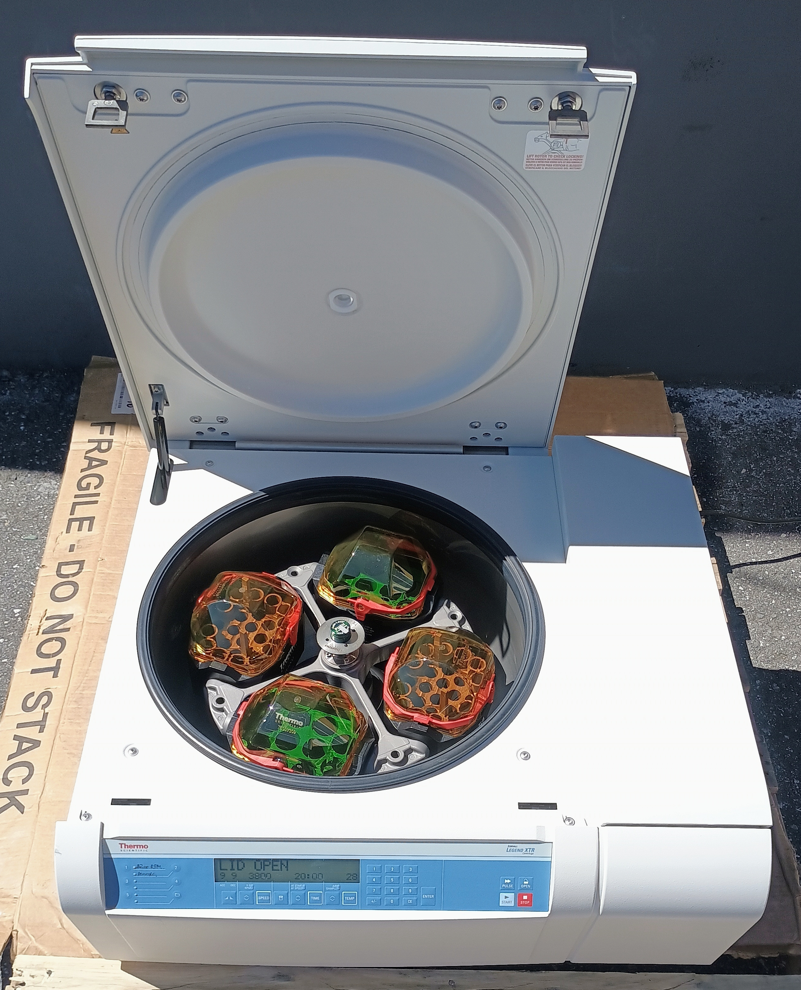 Refurbished Thermo Sorvall Legend XTR Refrigerated Benchtop Centrifuge