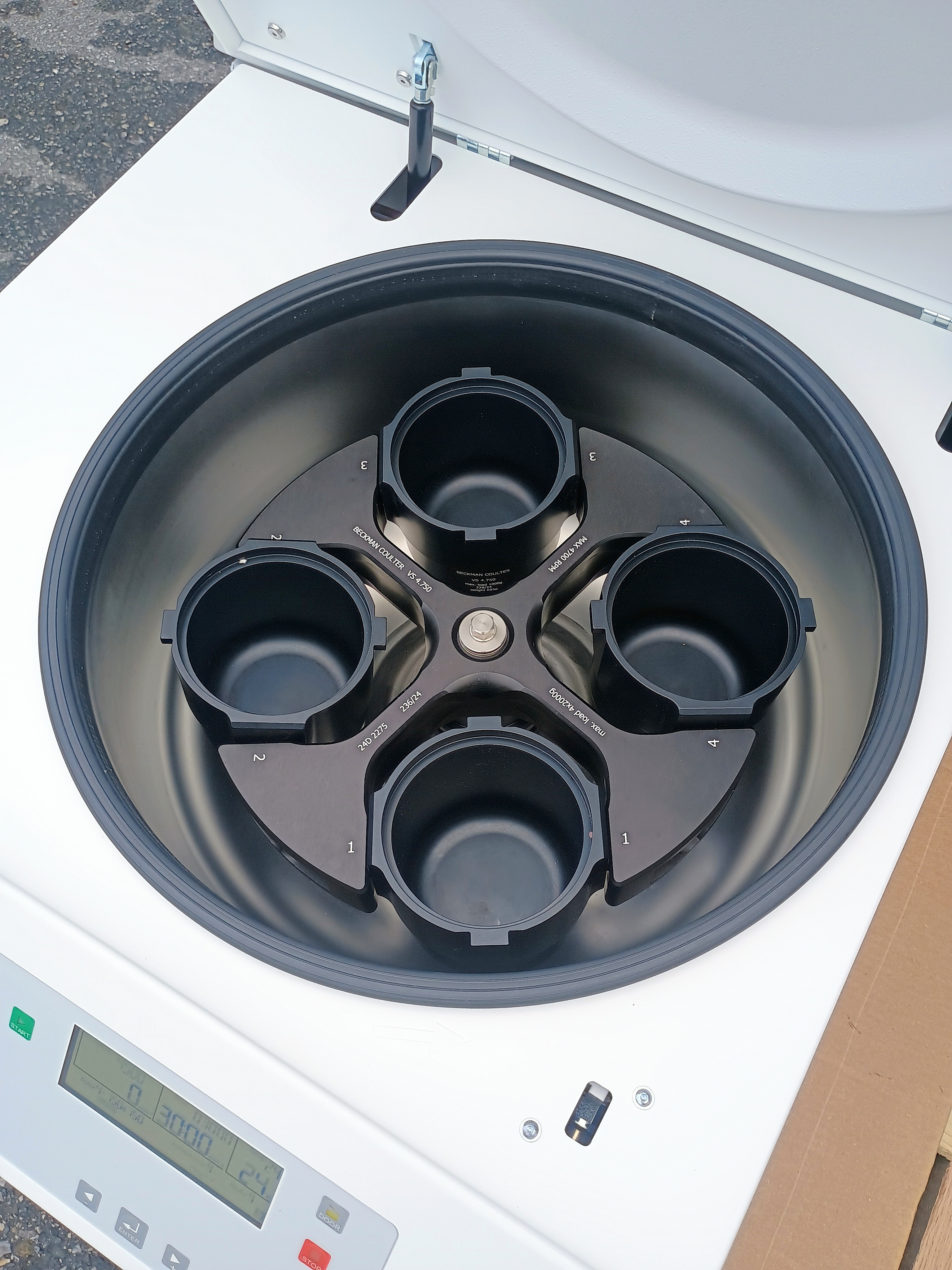 Refurbished Beckman Allegra V-15R Refrigerated Benchtop Centrifuge w/ VS 4.750 Rotor